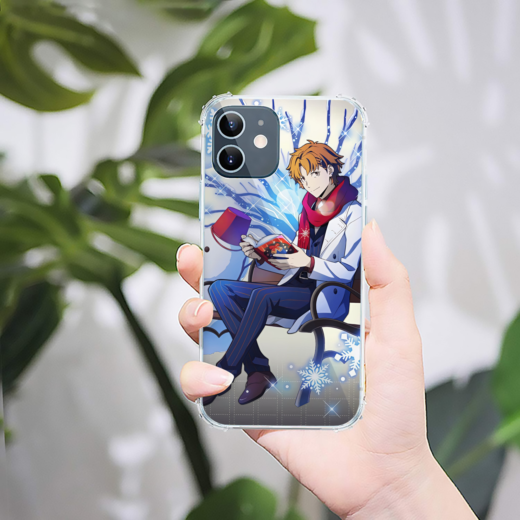 （画像用） 文豪ストレイドッグス Bungo Stray Dogs 【iPhone 12シリーズ対応】透明スマホケース（クリアソフトケース）